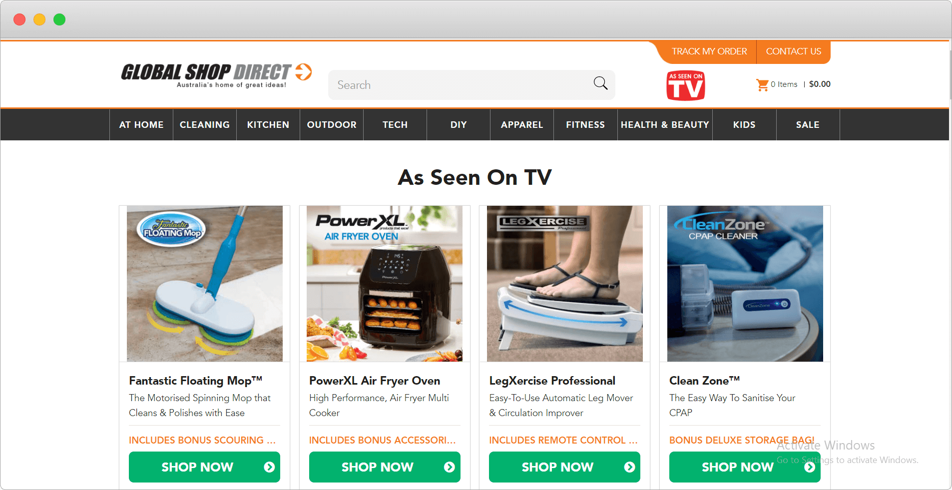 As-Seen-On-TV Retail Store screen 2