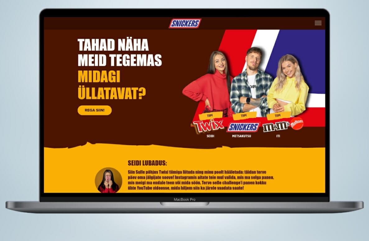 Confectionery Brand Campaign screen 2