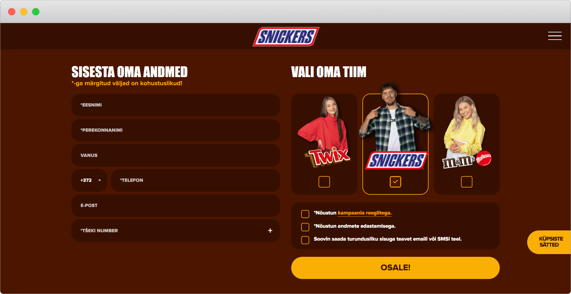 Confectionery Brand Campaign screen 4